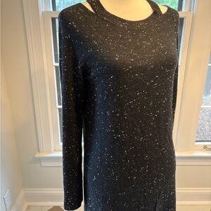 Loft relaxed sweater dress small